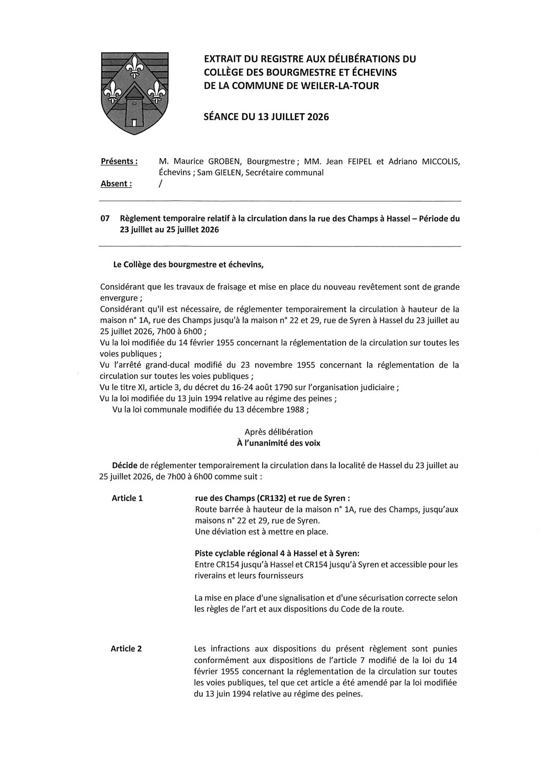 RegCirc CE_HAS_rue des Champs_23.7-25.7.26