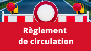 Prolongation règlement de la circulation - Rue du Schlammestee (CR132)