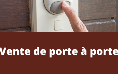 Vente porte à porte