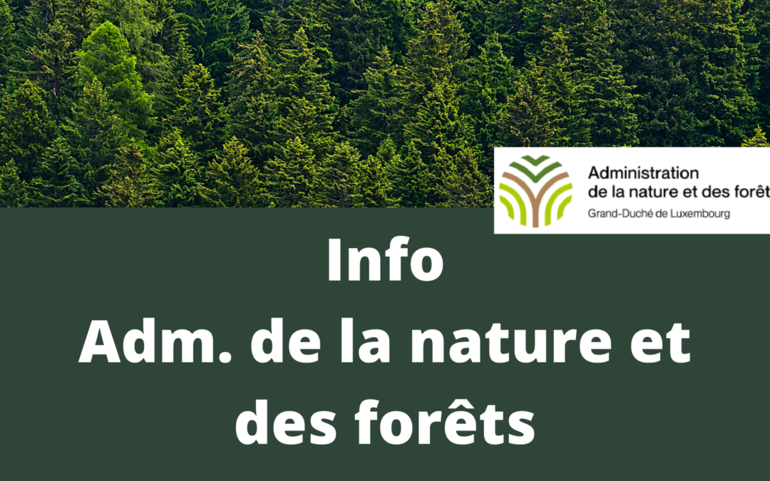 Info – Administration de la nature et des forêts