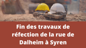 Fin des travaux de réfection de la rue Maeshiel à Syren
