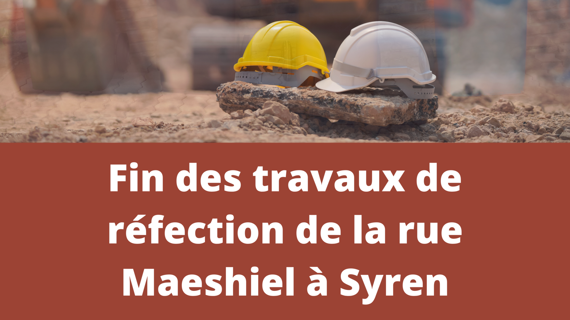 Fin des travaux – Maeshiel Syren