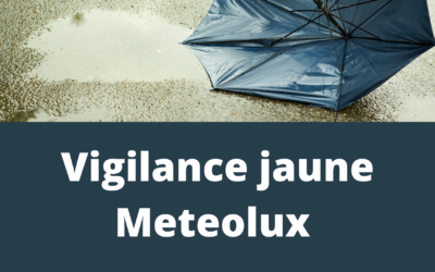 Vigilance jaune – Meteolux